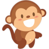 Улыбающаяся обезьяна