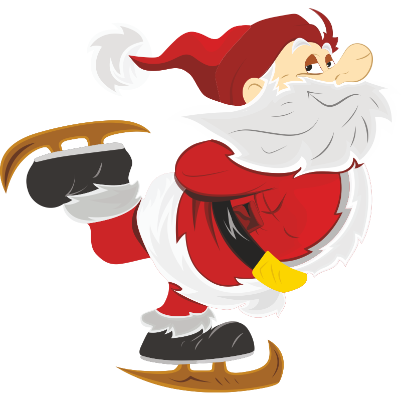Спортивный дед мороз картинки. Дед Мороз на коньках. Санта на коньках. Санта Клаус на коньках. Дед Мороз катается на коньках.