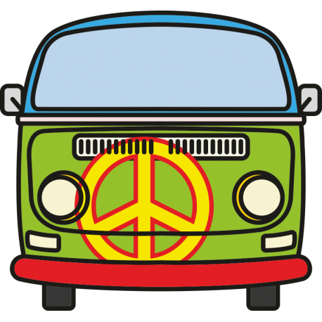 Хиппи автобус Volkswagen T1
