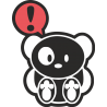 Warning Panda