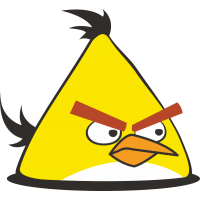 Желтая птица из Angry Birds – Злые Птицы
