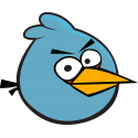 Синяя птица из Angry Birds – Злые Птицы