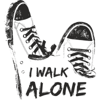 I walk alone - Я иду один