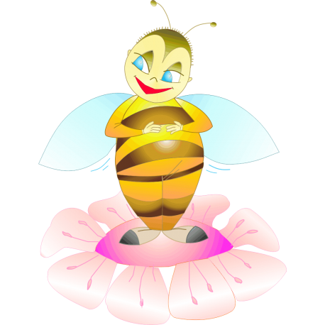 Мультяшная пчела