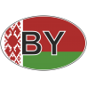 Флаг Белоруссии в овале 2