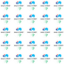 Тираж стикеров 2x2 см 100 шт.
