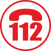 Эмблема 112 с белым фоном